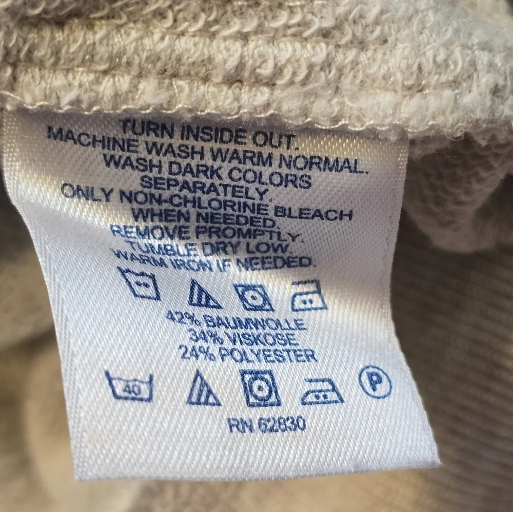 Lands End Cowl Neck Pull Over Size XL